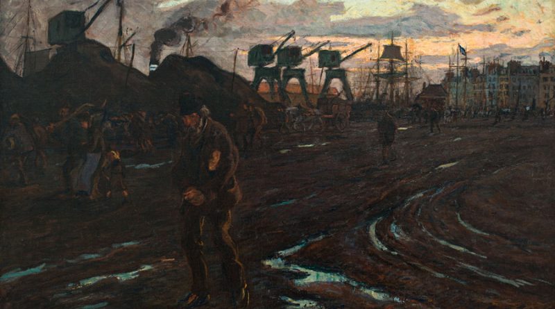 Raoul DUFY (1877-1953), Fin de journée au Havre, 1901, huile sur toile, 99 x 135 cm. © MuMa Le Havre / David Fogel — © ADAGP, Paris, 2014